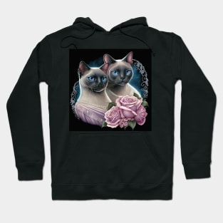 Noble Burmese Cat Family Hoodie